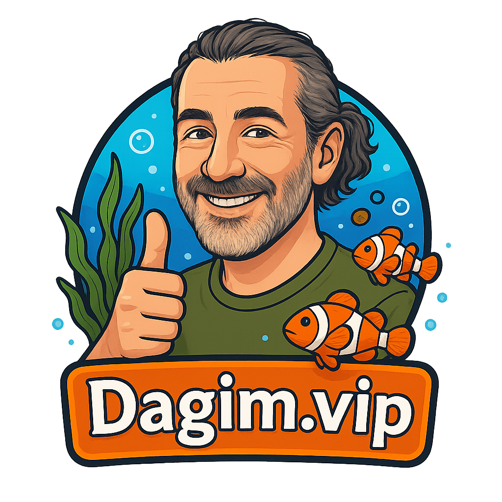 Dagim VIP תחזוקה ועיצוב אקווריום